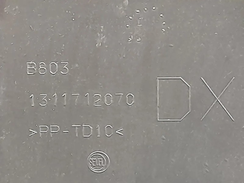 Paraurti Centrale POST DX 1311712070 Citroen Jumper III 2014