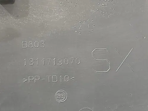 Paraurti Centrale POST SX 1311713070 Citroen Jumper III 2014