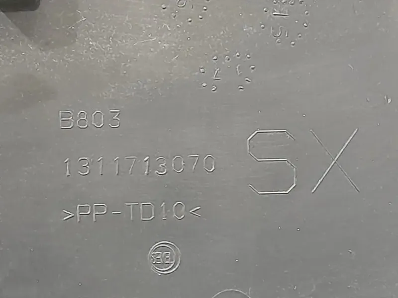 Paraurti Centrale POST SX 1311713070 Citroen Jumper III 2014