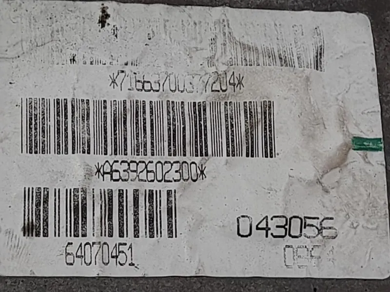 Cambio A6392602300 Mercedes VITO W639 2004