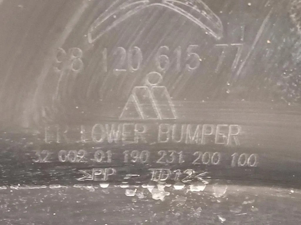 Paraurti INF ANT 190231200100 Citroen C3 III 2016