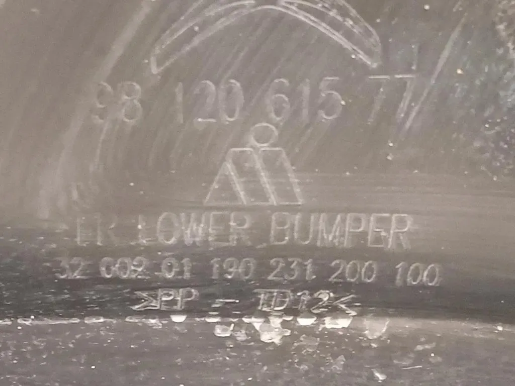 Paraurti INF ANT 190231200100 Citroen C3 III 2016