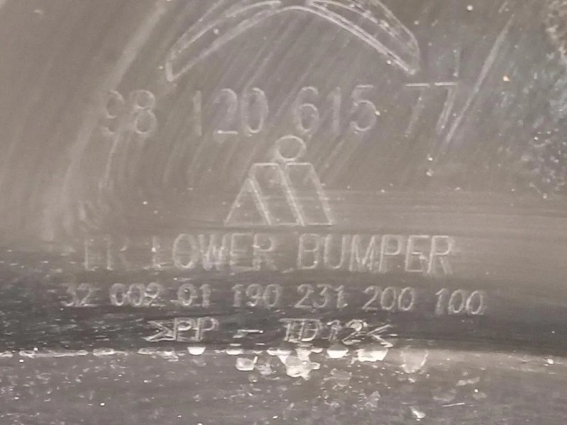 Paraurti INF ANT 190231200100 Citroen C3 III 2016