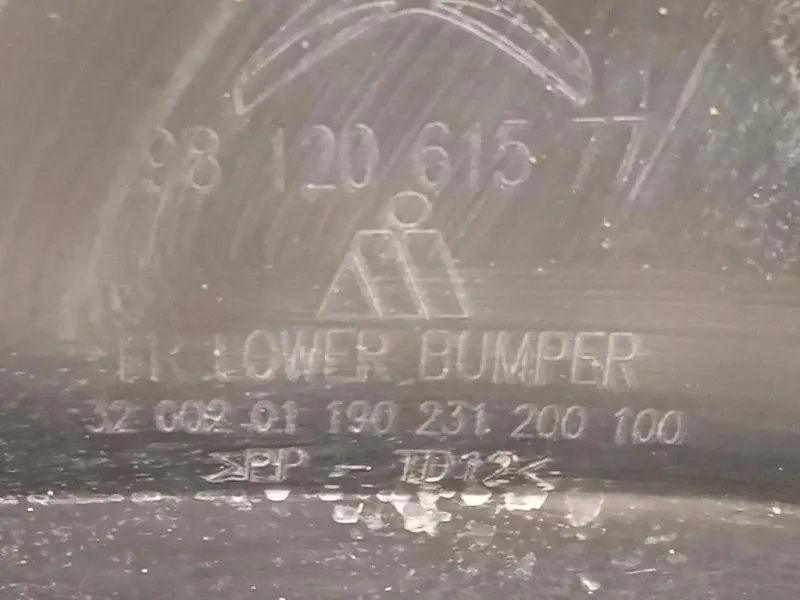 Paraurti INF ANT 190231200100 Citroen C3 III 2016