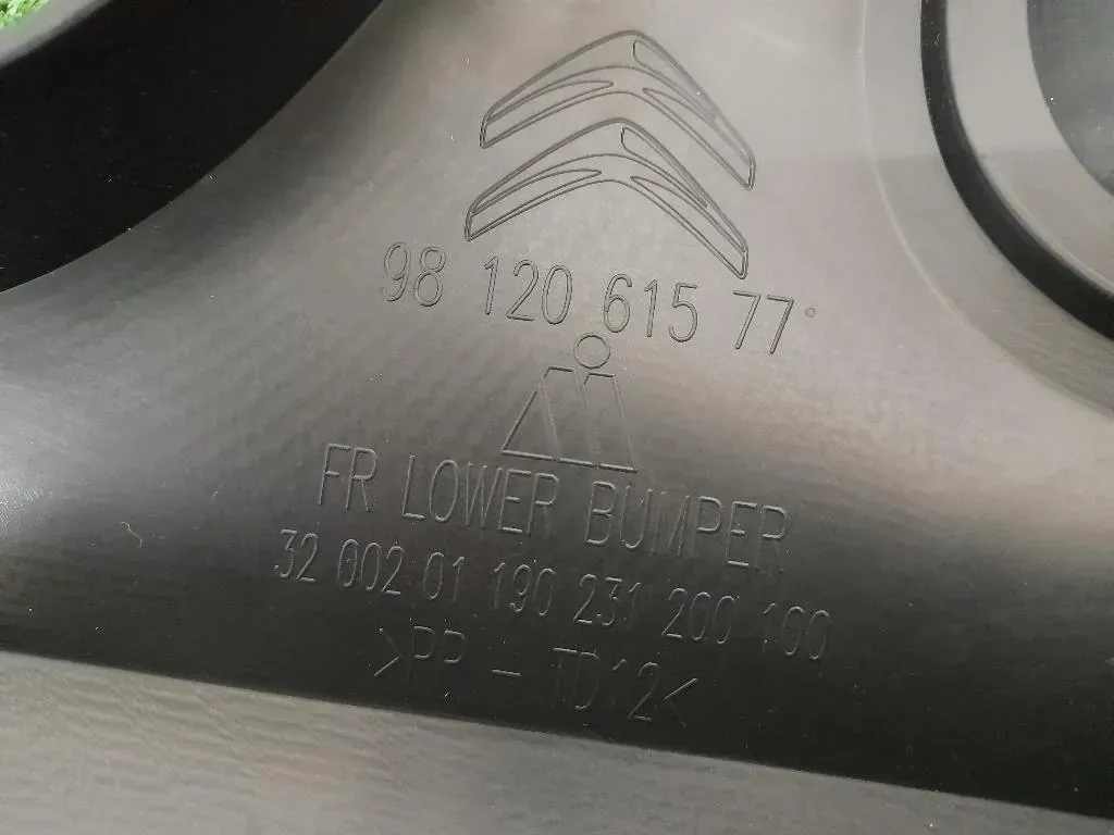 Paraurti INF ANT 9812061577 Citroen C3 III 2016