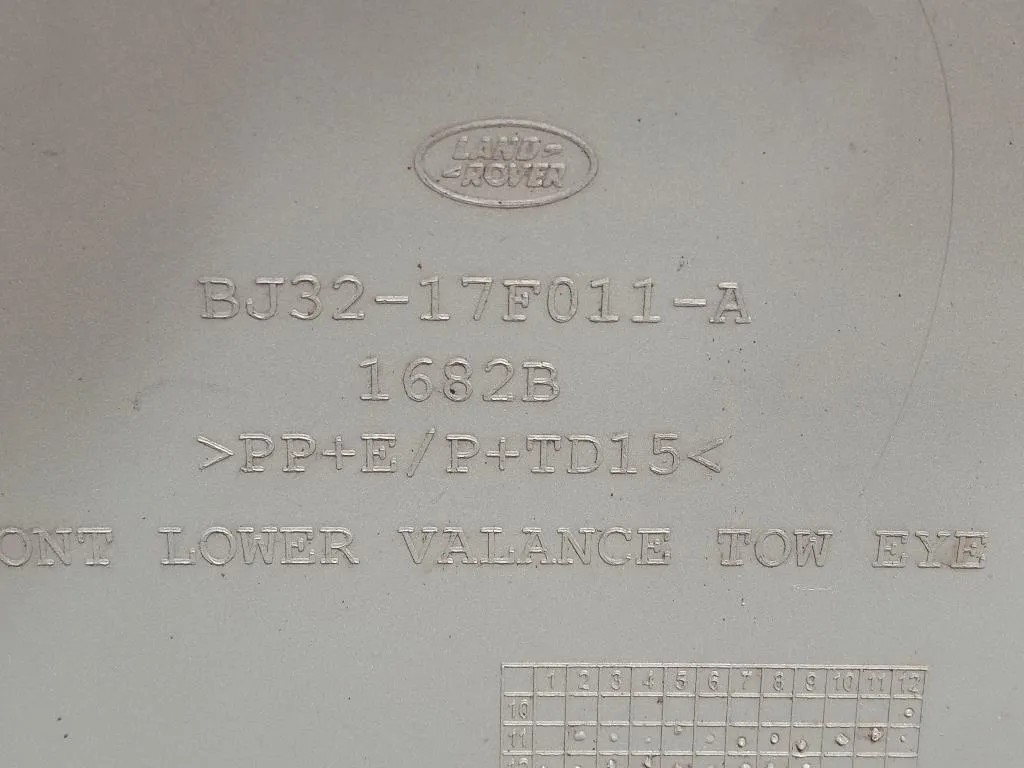 Paraurti INF ANT BJ32-17F011-A Land Rover Range Rover Evoque I 2011