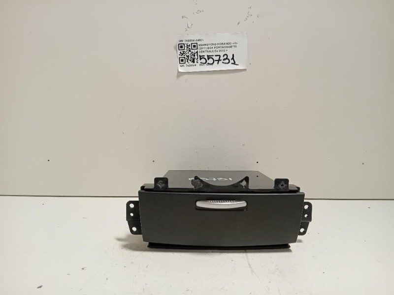 BOX Portaoggetti Centrale 76553M-34001 Ssangyong Korando III 2011
