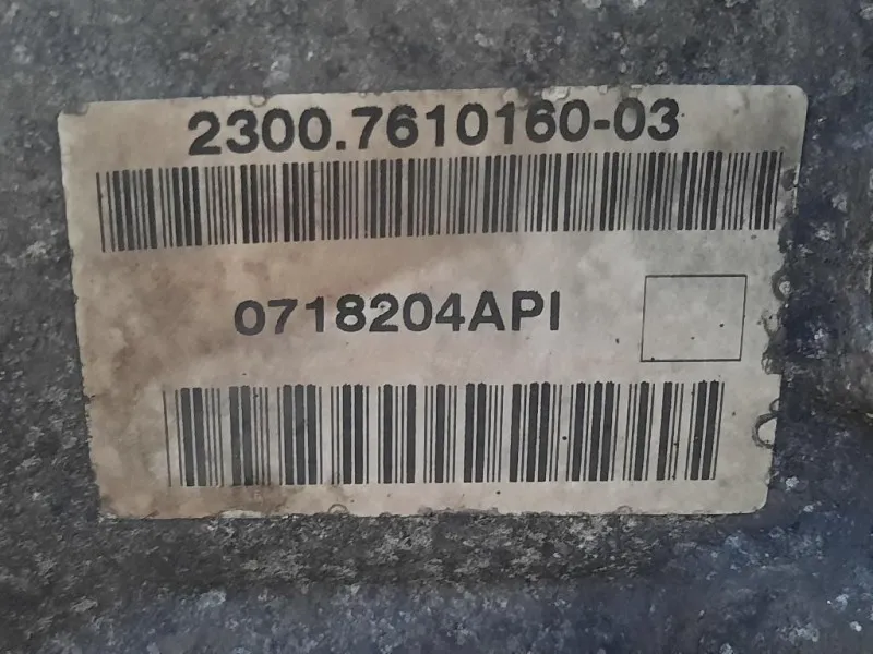 Cambio 23007610160-03 111CV 82KW Mini MINI Cooper R57 Cabrio 2007