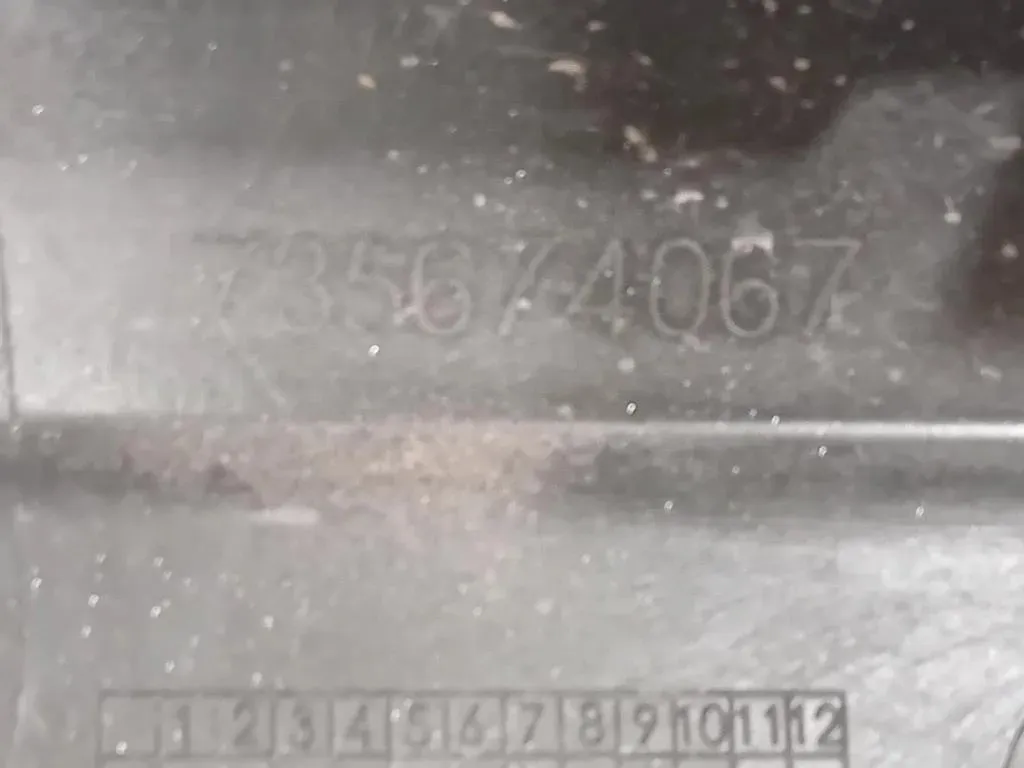 Paraurti INF POST 735674067 Fiat 500L 2013