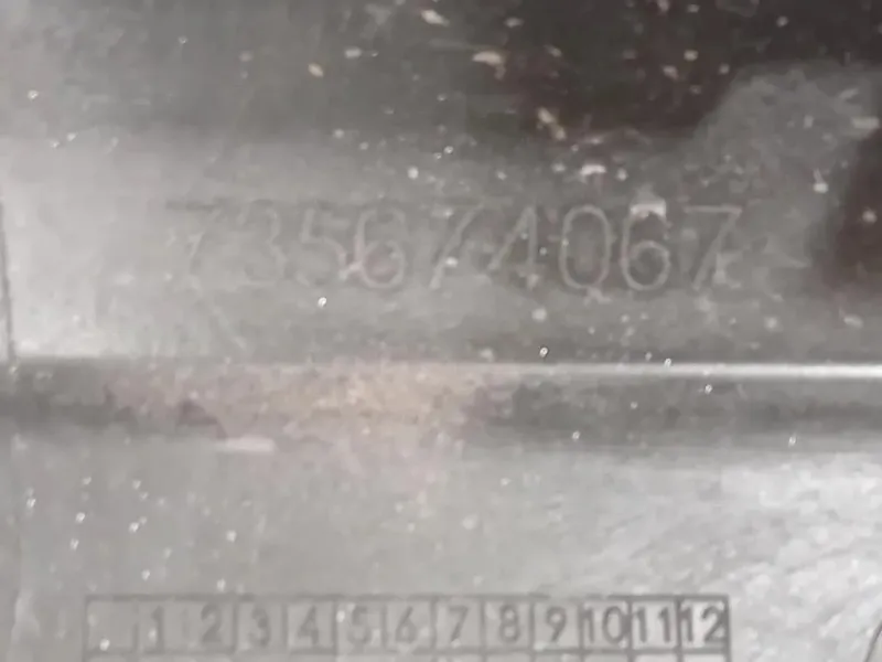 Paraurti INF POST 735674067 Fiat 500L 2013