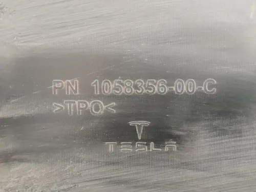 Paraurti INF POST 105835600C Tesla Model X 2015