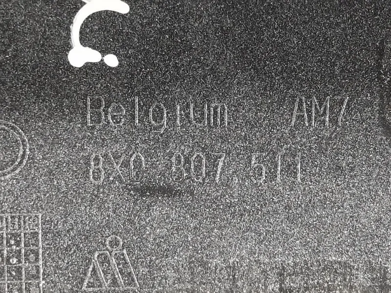 Paraurti POST 8X0 807 511 Audi A1 8XA Sportback 2012