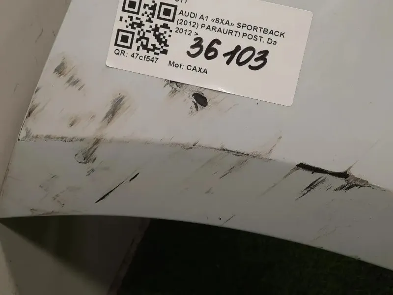 Paraurti POST 8X0 807 511 Audi A1 8XA Sportback 2012