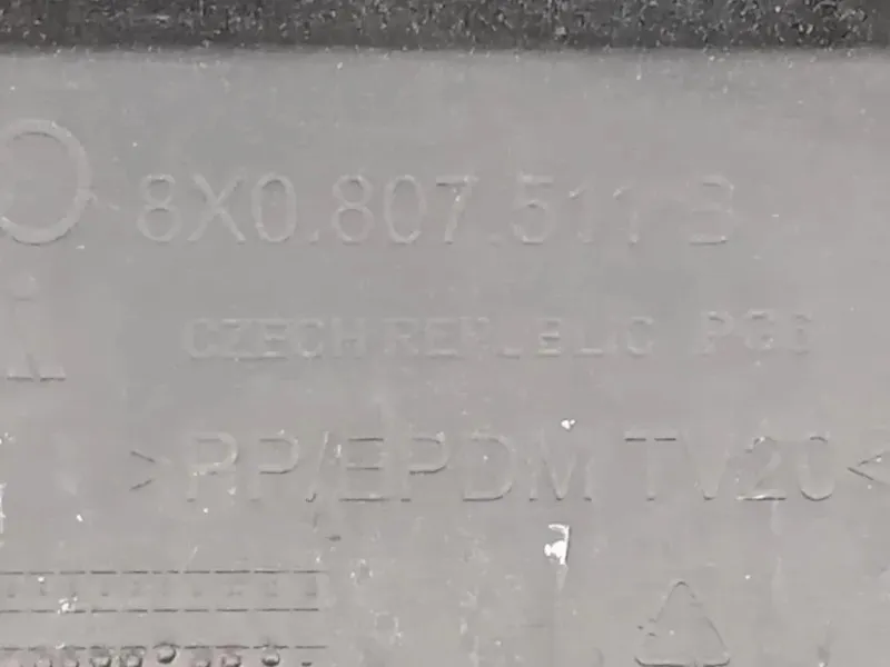 Paraurti POST 8X0 807 511 BI Audi A1 8XA Sportback 2012