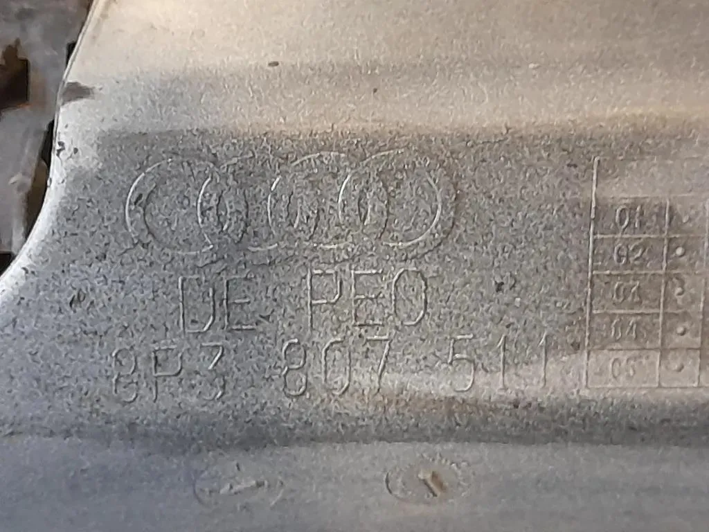 Paraurti POST 8P3807511 Audi A3 8P1 2008