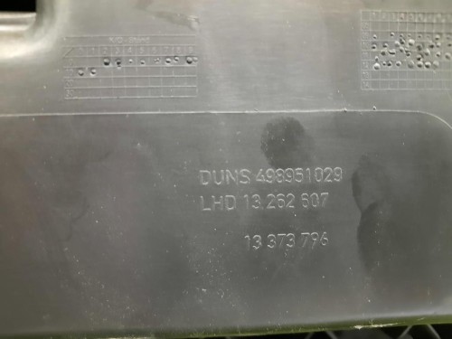 BOX Portaoggetti Completo 13262607 13373796 Opel Astra J 2012