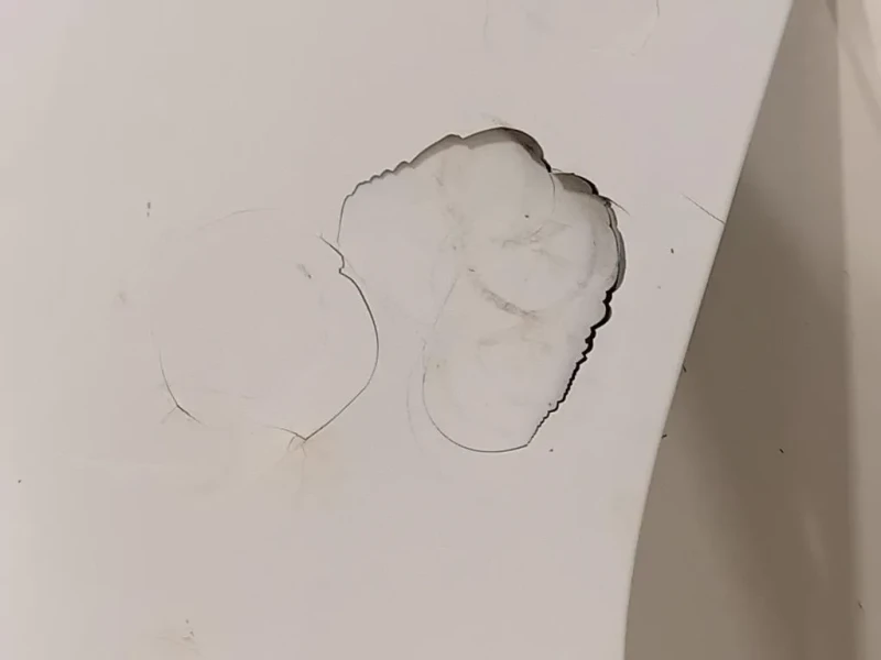 Paraurti POST 8V4 807 511 Audi A3 8VA Sportback 2012