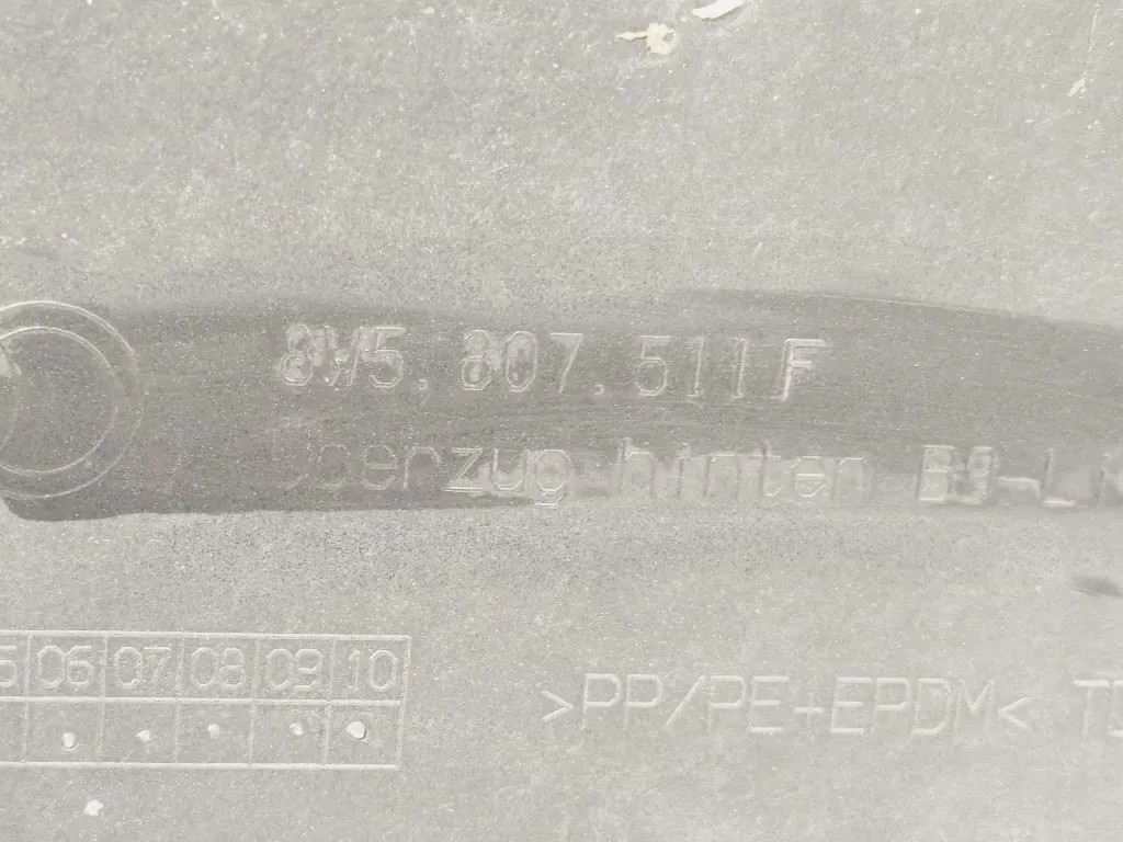 Paraurti POST 8W5807067AGRU Audi A4 8W2 2015