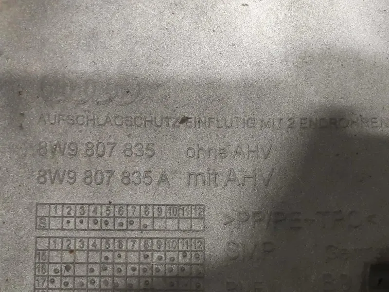 Paraurti POST 8W9 807 511 F Audi A4 8W5 Avant 2015