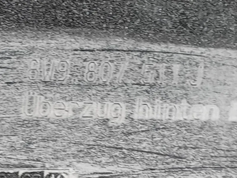 Paraurti POST 8W9807067A 8W9807511J Audi A4 8W5 Avant 2015