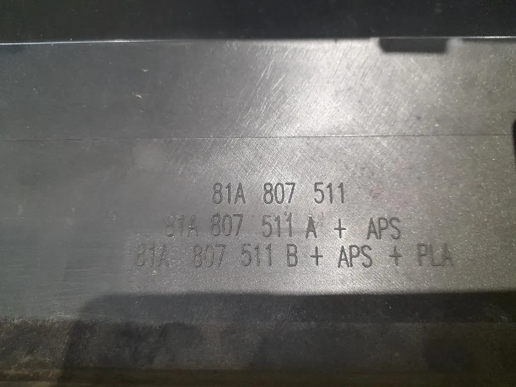 Paraurti POST 81A807511 S LINE Audi Q2 GAB 2016