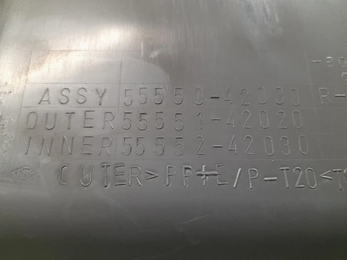 BOX Portaoggetti Completo 5555042030 Toyota RAV 4 II 2000