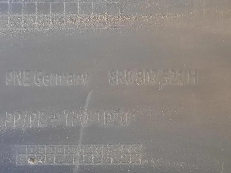 Paraurti POST 8R0807385 C Audi Q5 8RB 2009