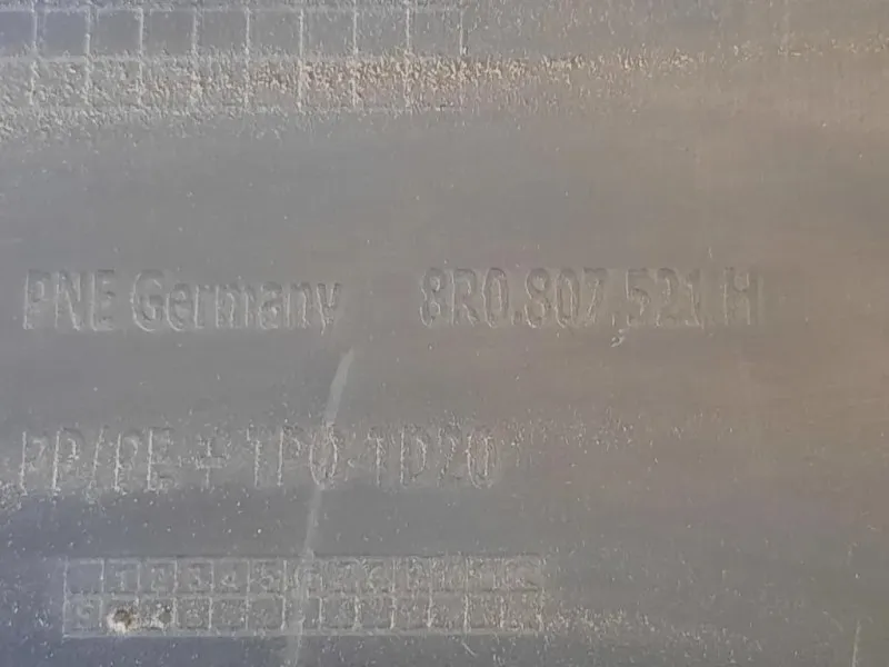 Paraurti POST 8R0807385 C Audi Q5 8RB 2009