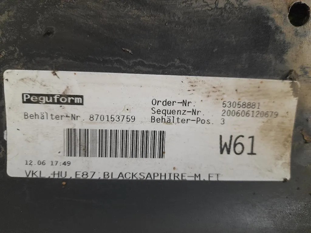 Paraurti POST  Bmw Serie 1 E87 Berlina 2005