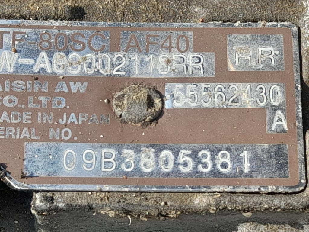 Cambio 55562430CAMBIO AUTOMATICO Opel Insignia A 2009