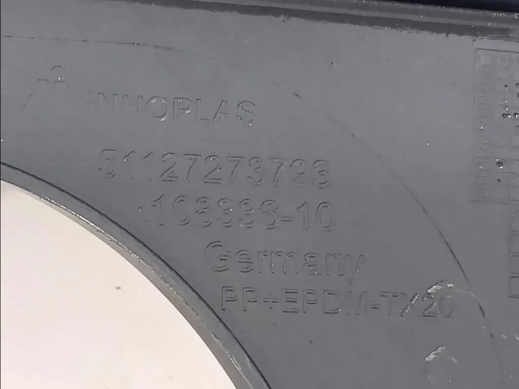 Paraurti POST 51127273793 Bmw Serie 1 F20 Berlina 2012