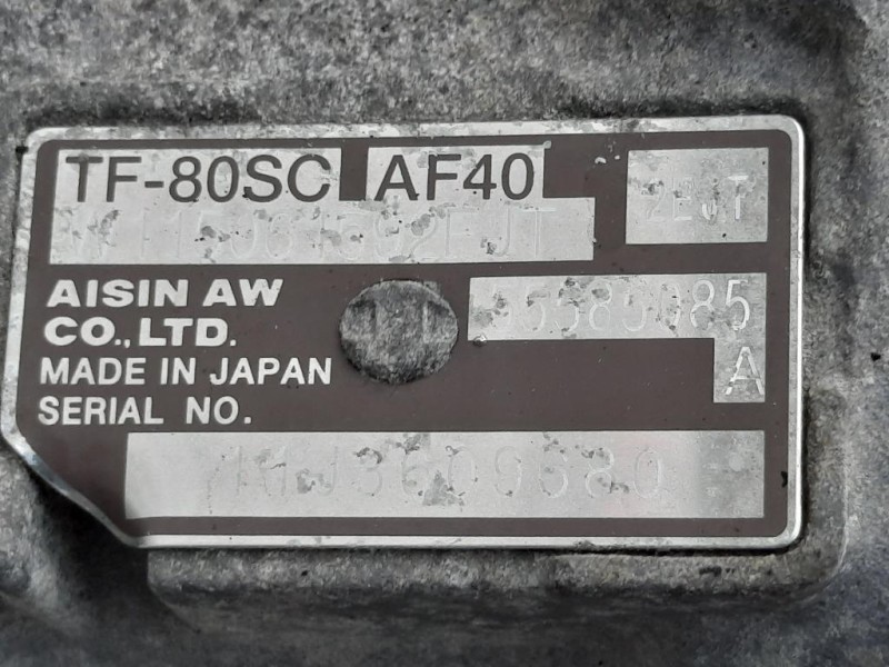 Cambio 55585085 DANNO IN FOTO 6 MARCE AUTOMATICO Opel Insignia A SW 2009