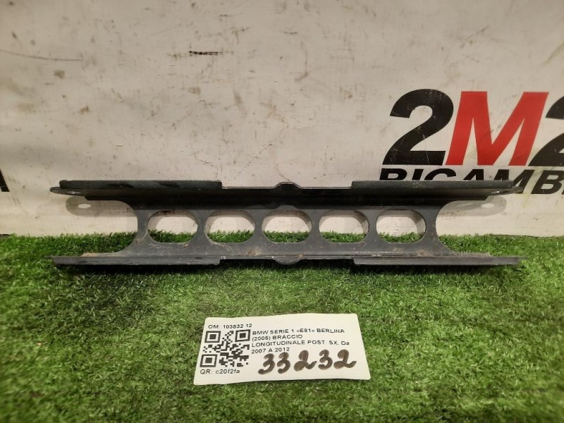 Braccio Longitudinale POST SX 103532 12 Bmw Serie 1 E81 Berlina 2005