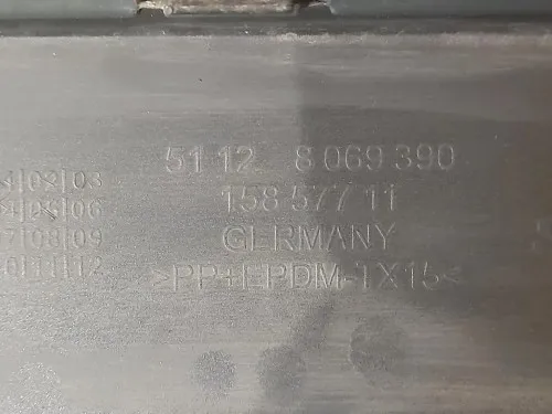 Paraurti POST 51128069390 Bmw Serie 3 G20 Berlina 2018