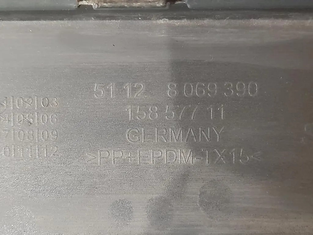 Paraurti POST 51128069390 Bmw Serie 3 G20 Berlina 2018