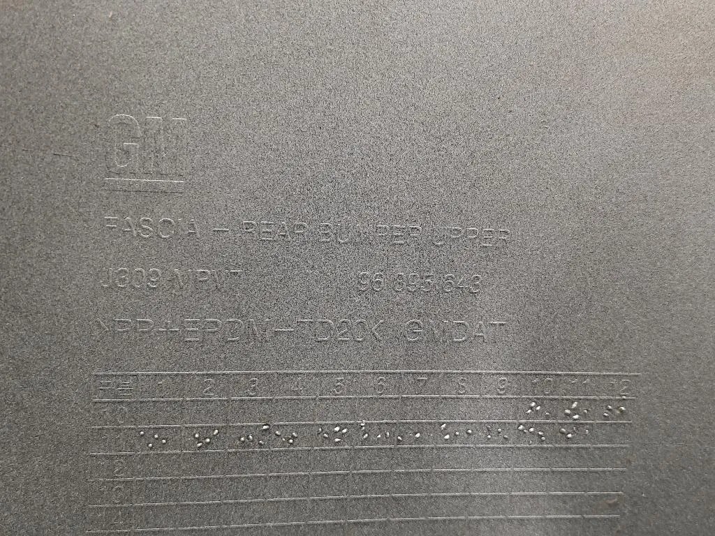 Paraurti POST 96895648 Chevrolet Orlando 2011