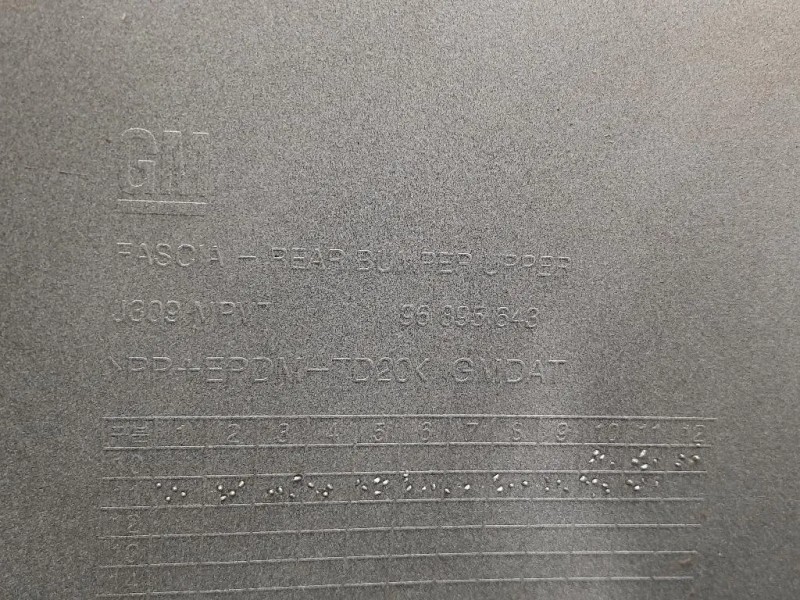 Paraurti POST 96895648 Chevrolet Orlando 2011