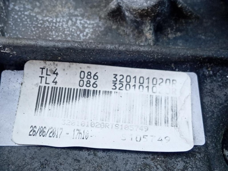 Cambio 6 MARCE MANUALE Renault Mégane IV 2016