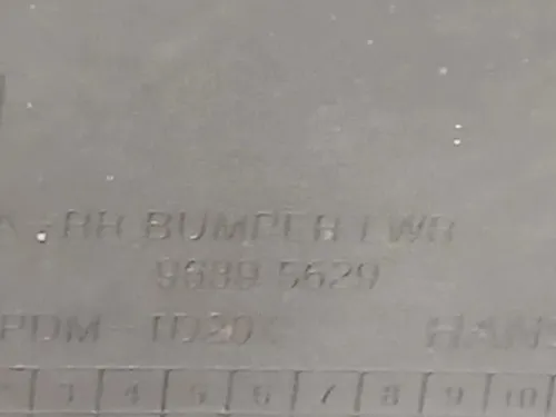 Paraurti POST 96895629 Chevrolet Orlando 2011