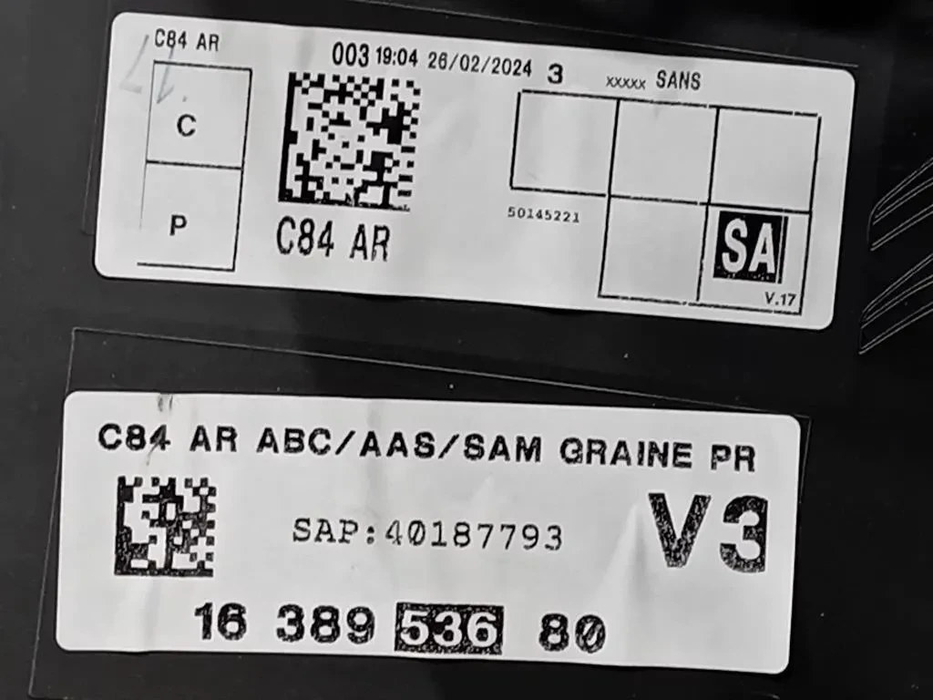 Paraurti POST 1638953480 Citroen C5 Aircross 2018