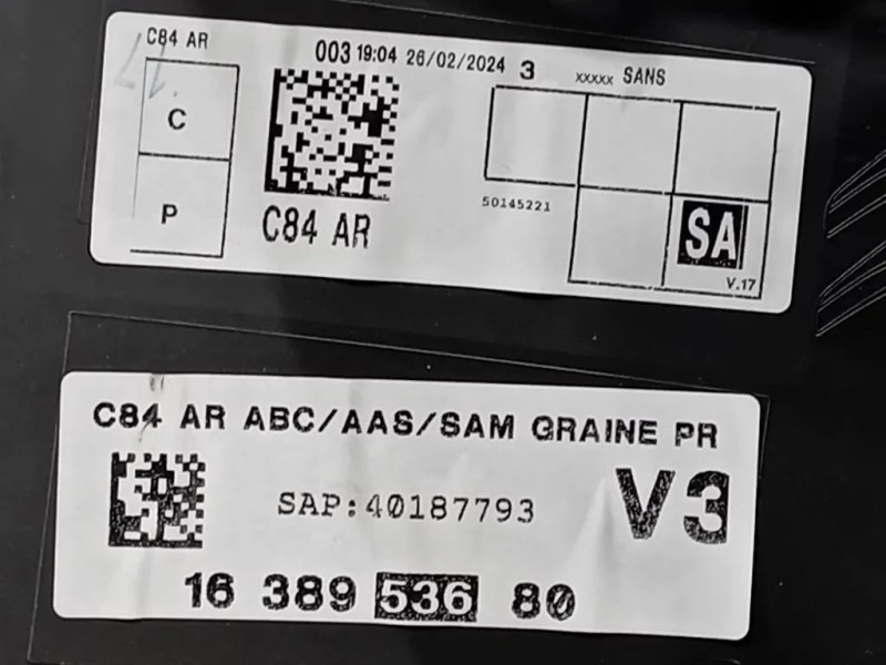 Paraurti POST 1638953480 Citroen C5 Aircross 2018