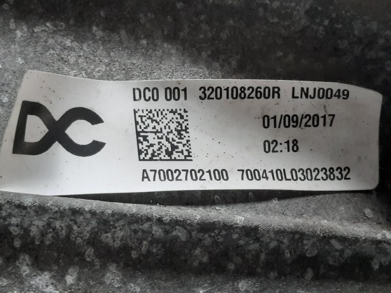 Cambio A70027020 6 MARCE AUTOMATICO 281920 H4D 71CV 52KW Smart Forfour 453 2015