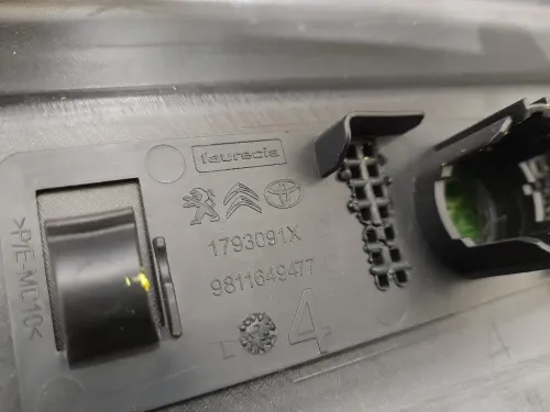 Paraurti POST 9811639677 Citroen Jumpy IV 2016