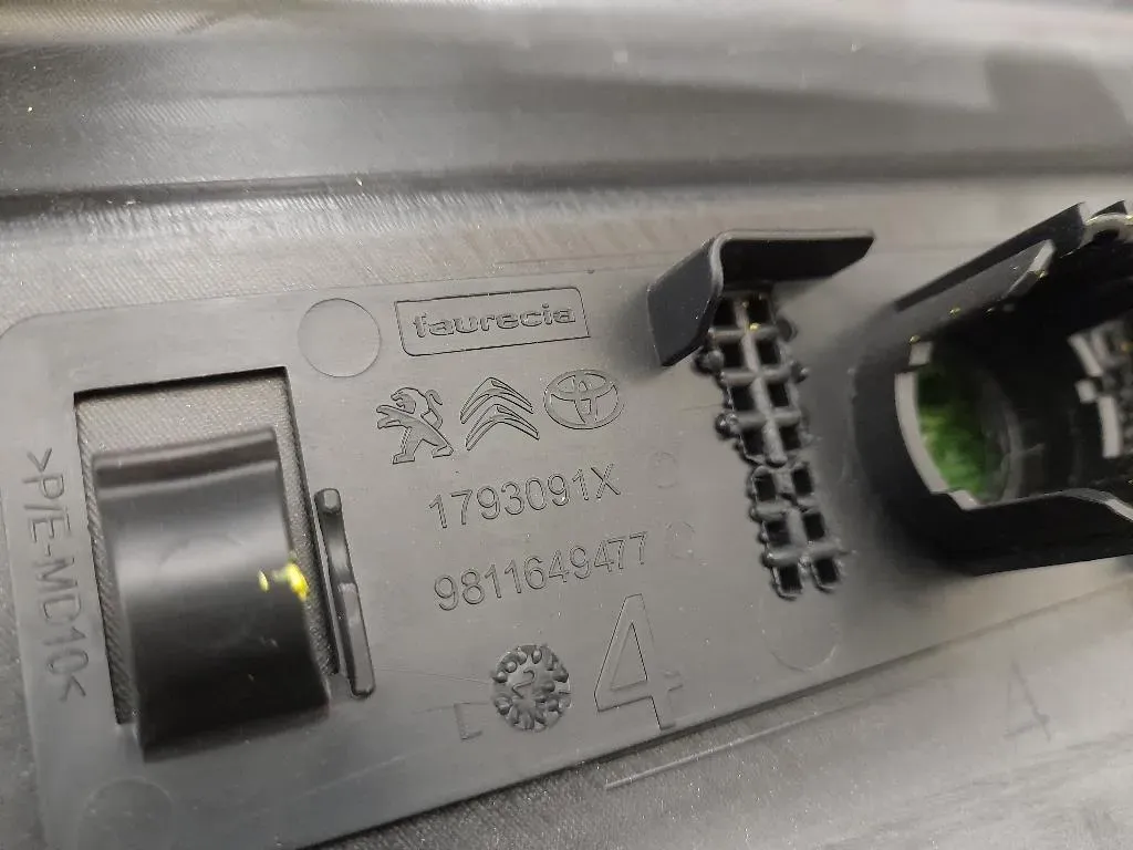 Paraurti POST 9811639677 Citroen Jumpy IV 2016