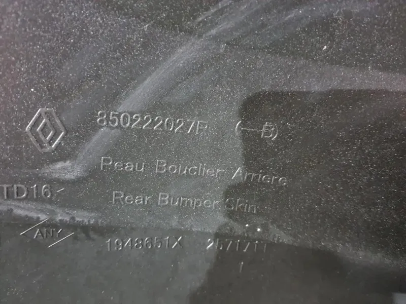 Paraurti POST 850222027R Dacia Duster II 2018