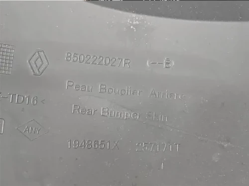 Paraurti POST 850222027R Dacia Duster II 2018