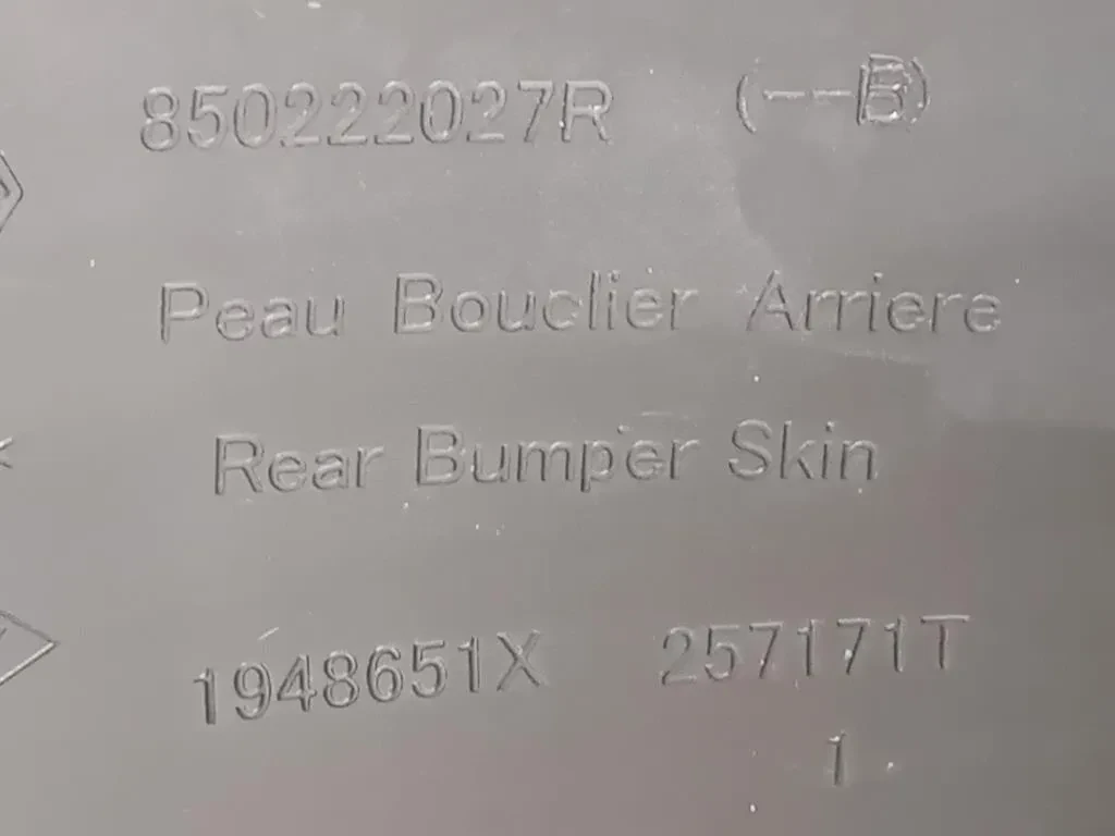 Paraurti POST 850222027R Dacia Duster II 2018