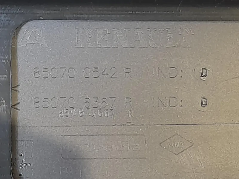 Paraurti POST 85070-0542 Dacia Duster II 2018