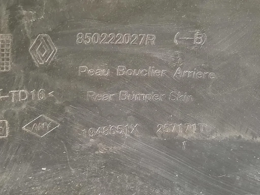 Paraurti POST 850222027R Dacia Duster II 2018