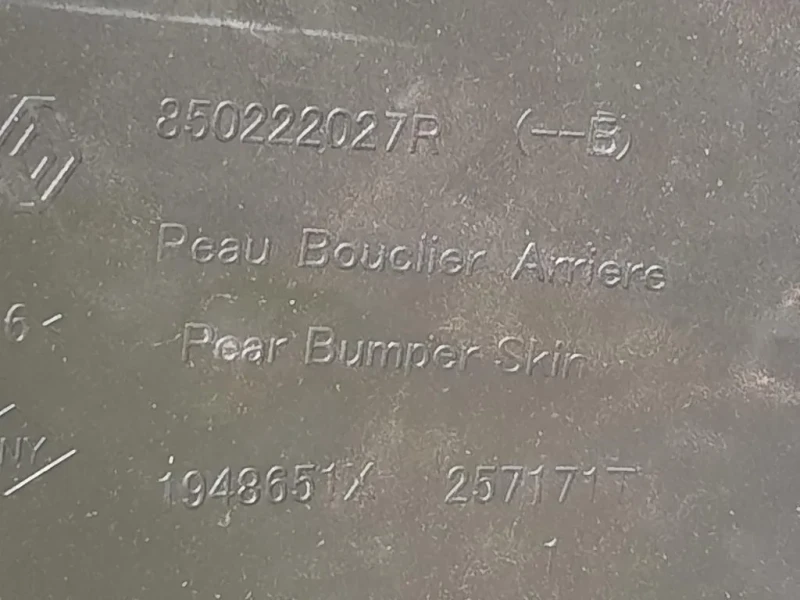 Paraurti POST 850222027R Dacia Duster II 2018